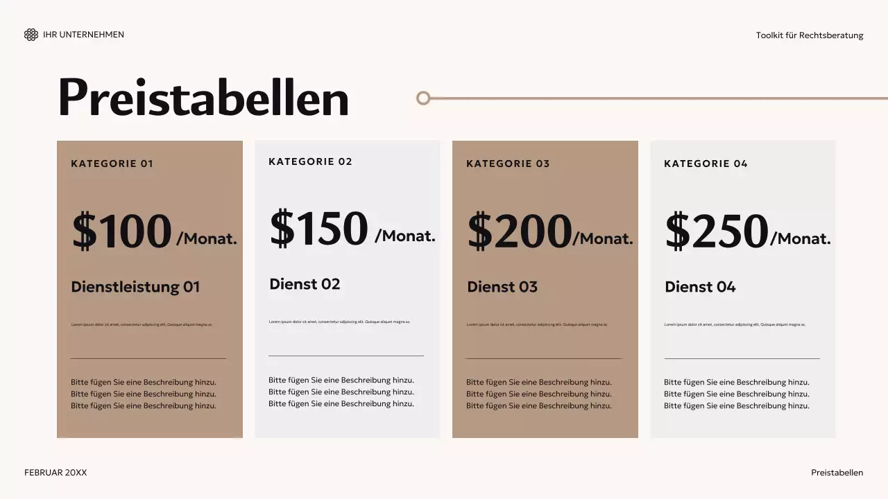 roter moderner Beratungsleitfaden