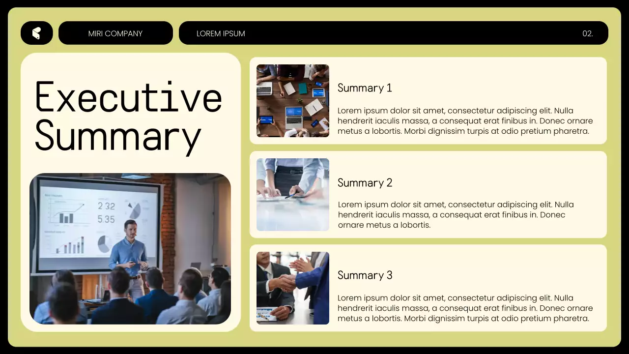 Yellow Modern Budget Planning Presentation