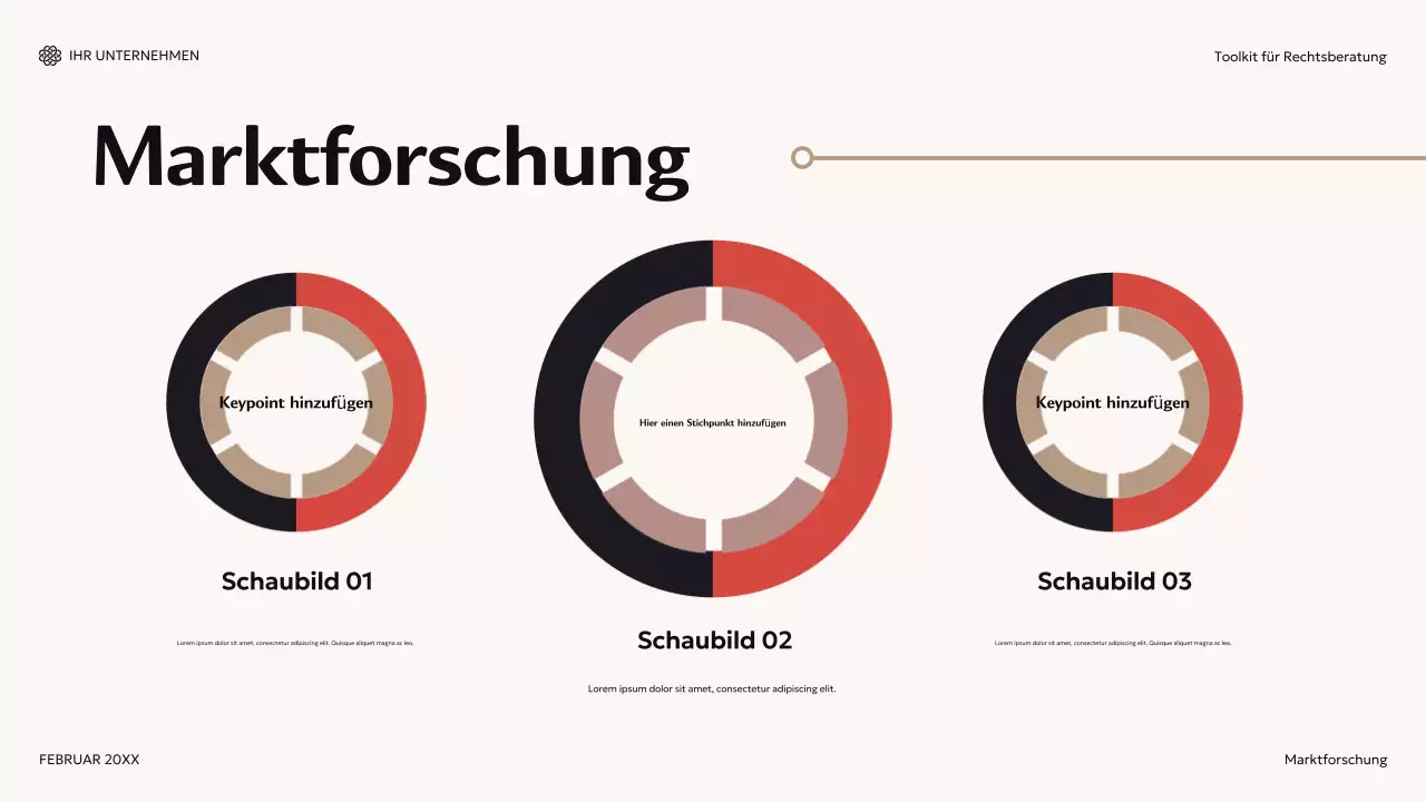 roter moderner Beratungsleitfaden