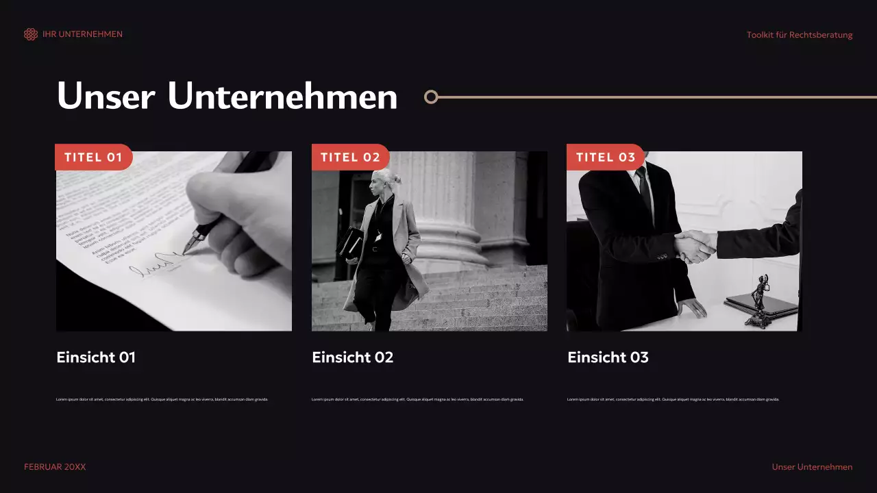 roter moderner Beratungsleitfaden