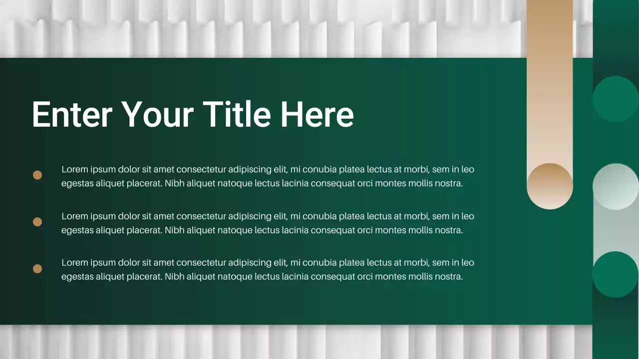 Green Gold Professional Project Management Plan Presentation