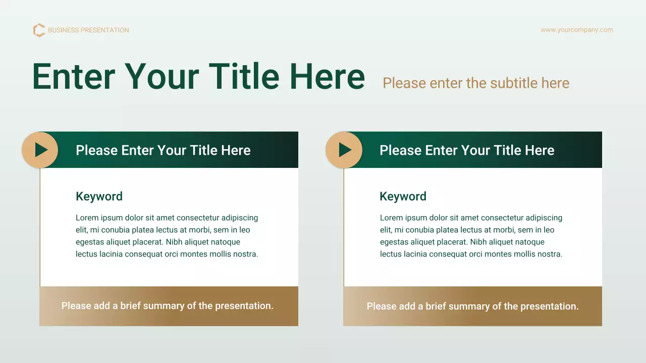 Green Gold Professional Project Management Plan Presentation