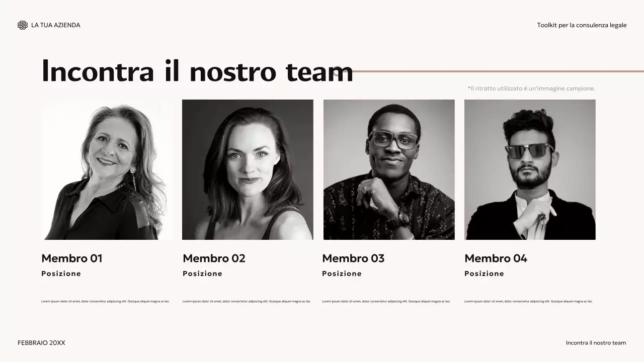 guida di consulenza moderna rossa