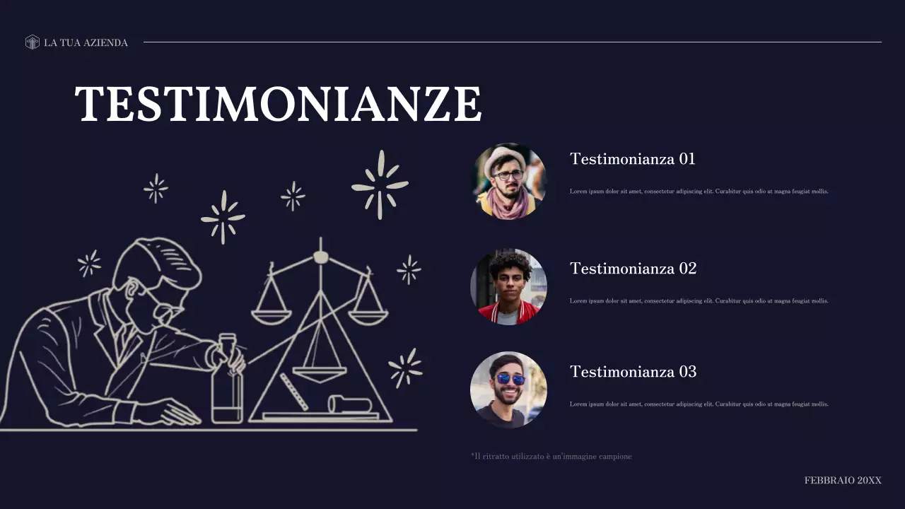 documento legale professionale della marina