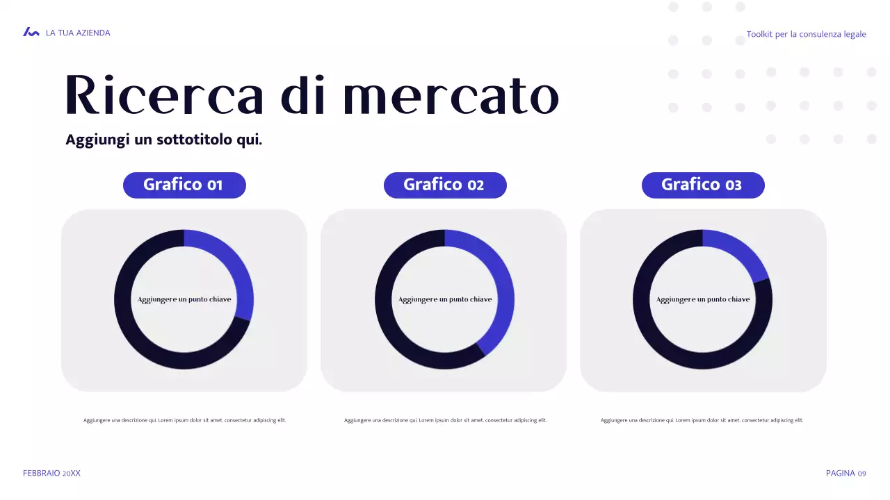 guida legale moderna blu