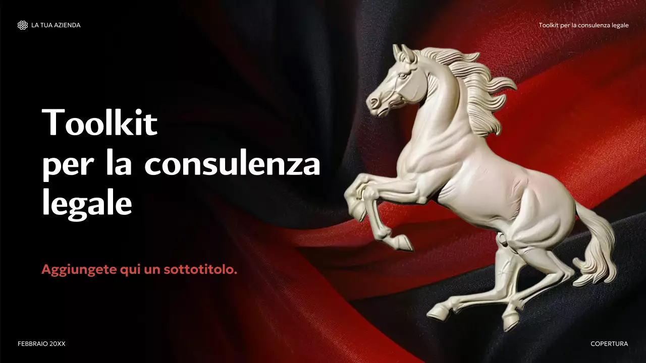 guida di consulenza moderna rossa