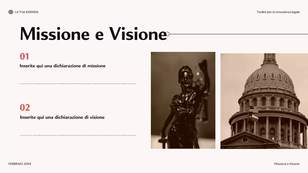 guida di consulenza moderna rossa