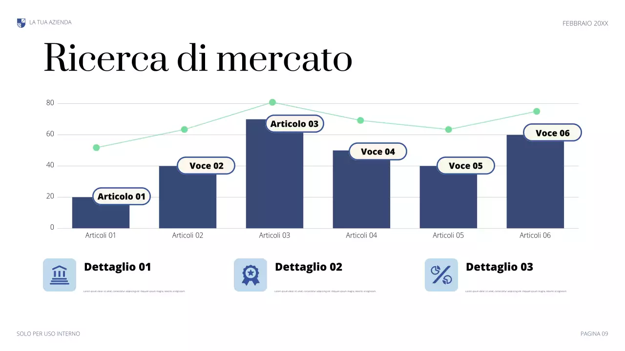 presentazione legale professionale blu