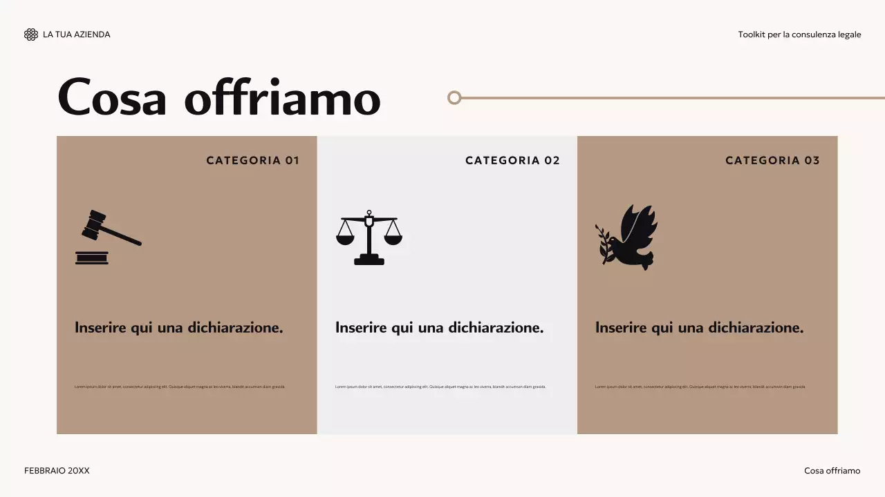 guida di consulenza moderna rossa