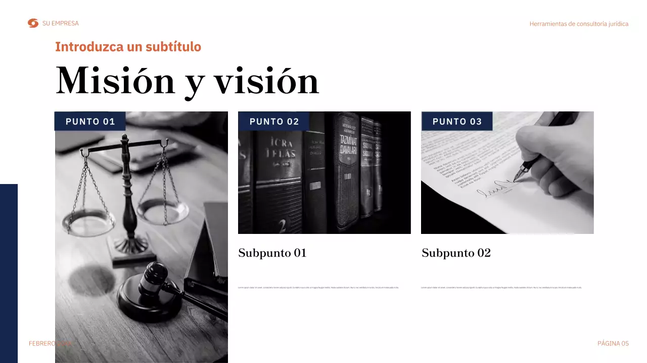 Guía legal moderna de Orange