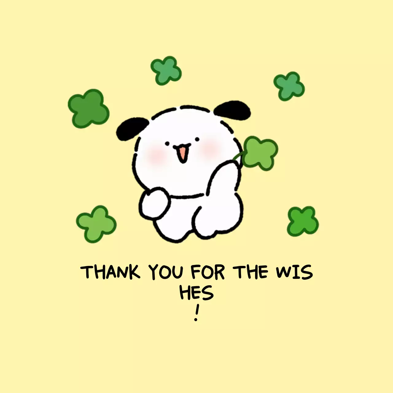 Bưu thiếp chúc mừng em bé màu vàng