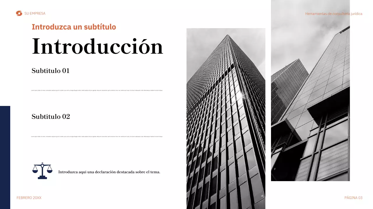 Guía legal moderna de Orange