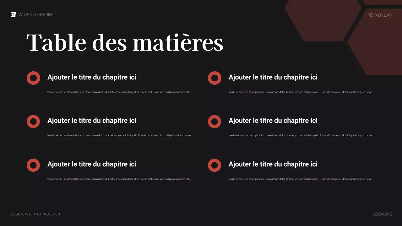 document juridique élégant rouge