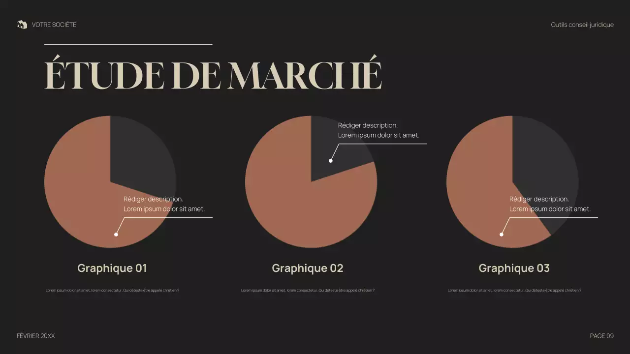 présentation juridique professionnelle grise