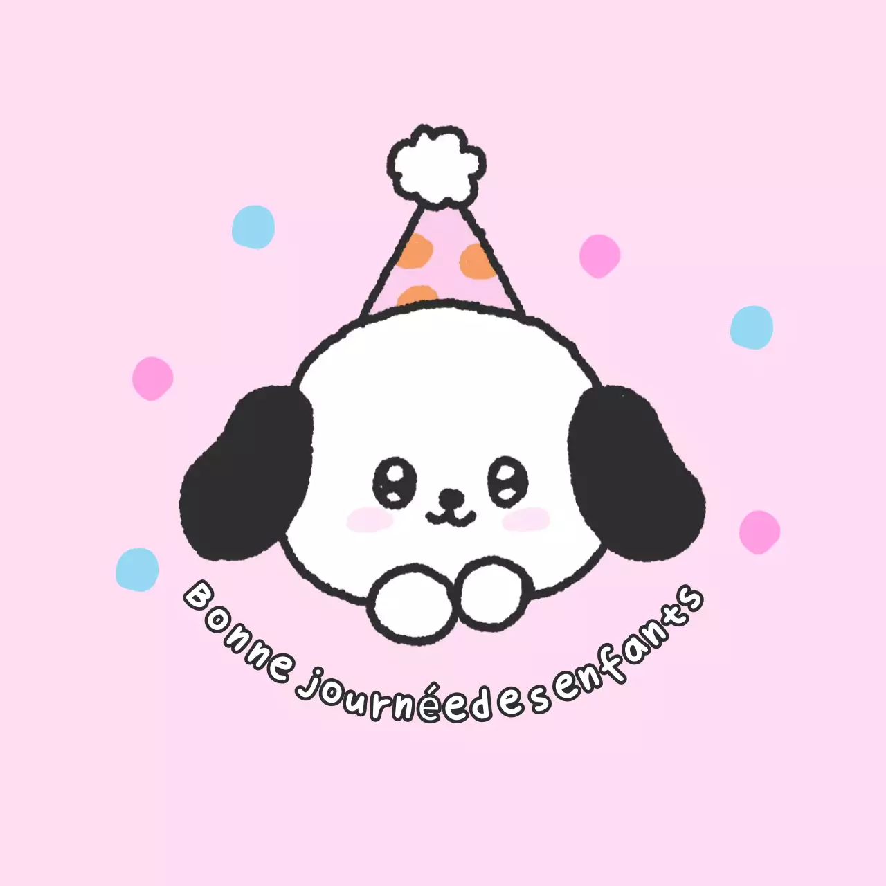 Bébé rose célèbre la Journée des enfants