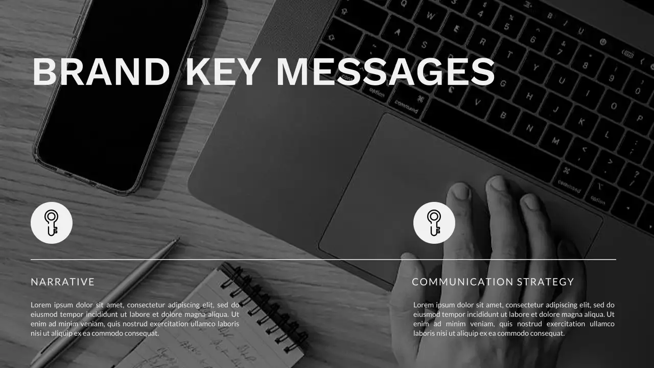 White and Black Content Marketing Presentation