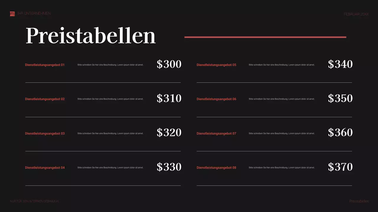 rotes elegantes rechtsdokument