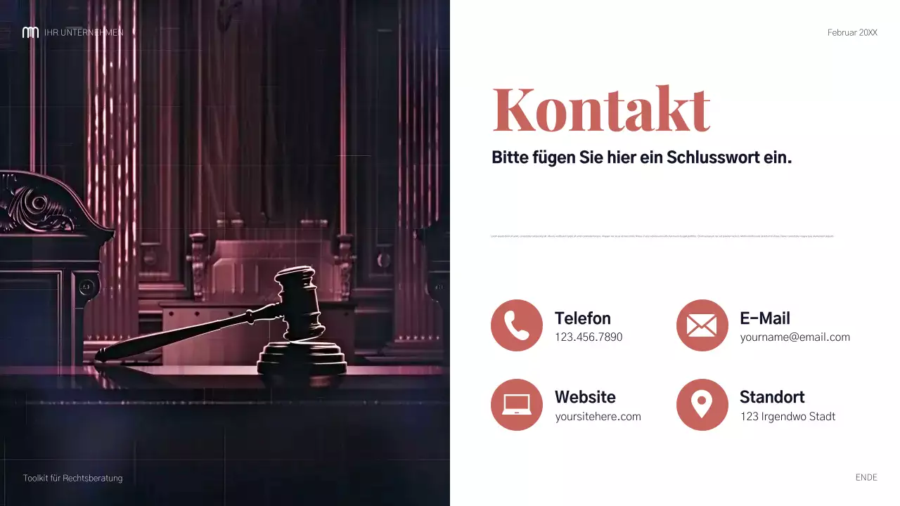 Moderner Rechtsleitfaden der Marine