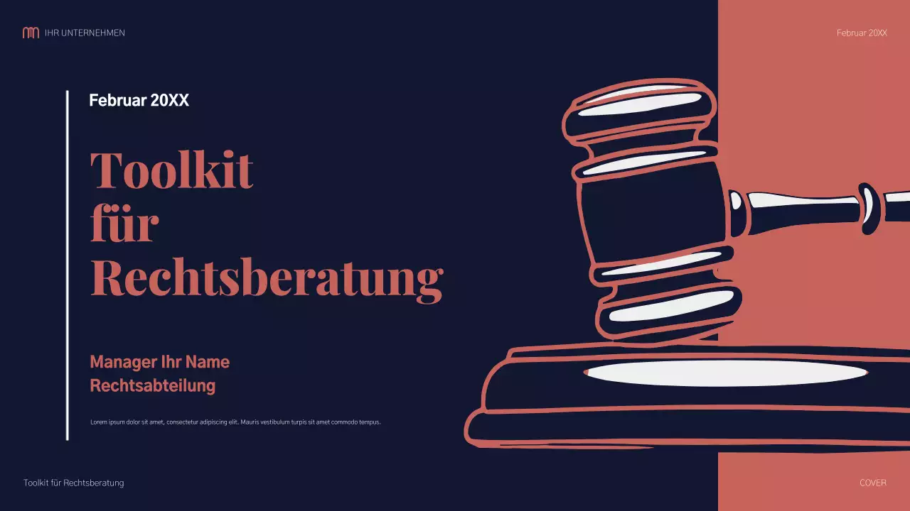 Moderner Rechtsleitfaden der Marine