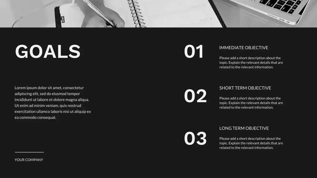 White and Black Content Marketing Presentation