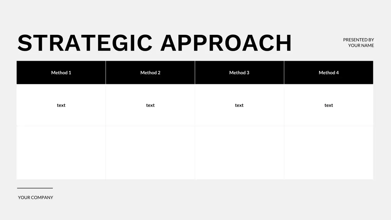 White and Black Content Marketing Presentation