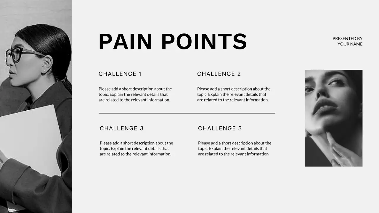 White and Black Content Marketing Presentation