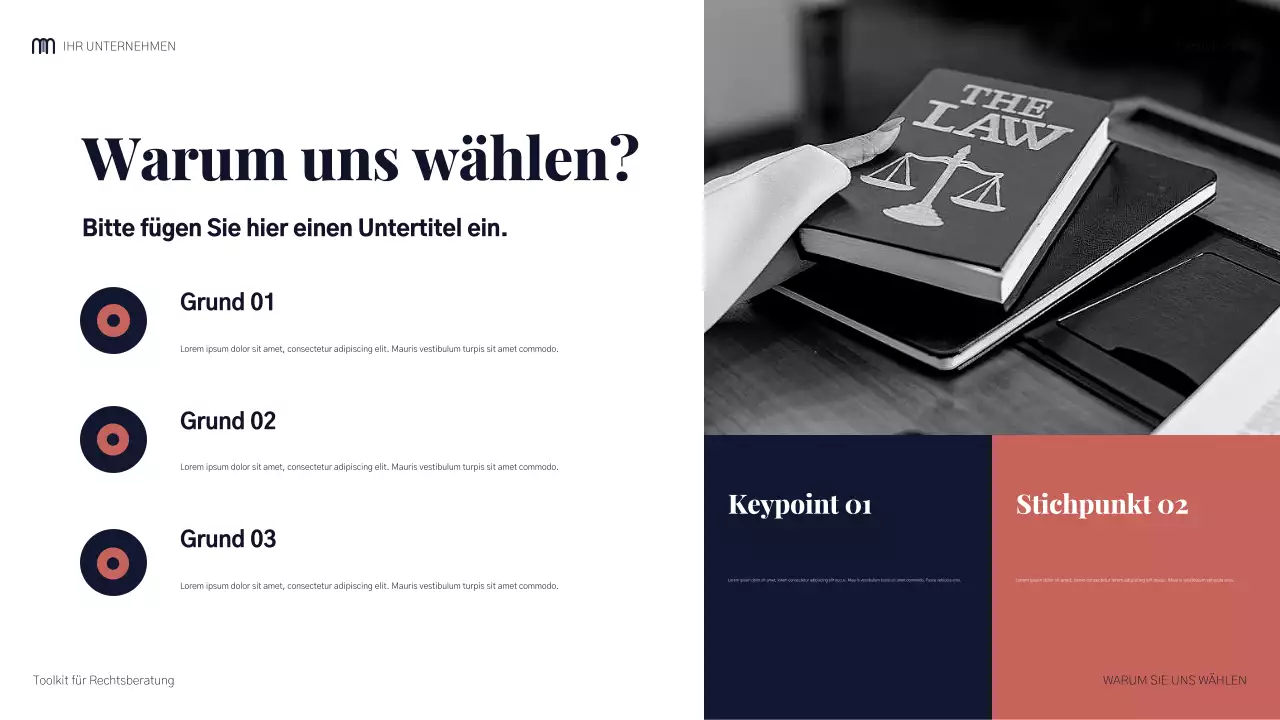 Moderner Rechtsleitfaden der Marine