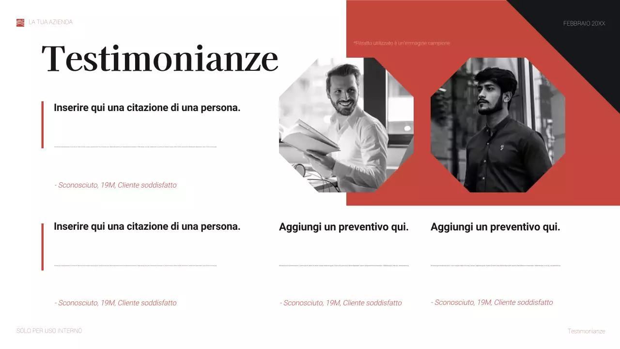 documento legale rosso elegante