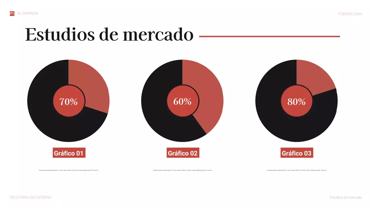 Documento legal elegante de color rojo