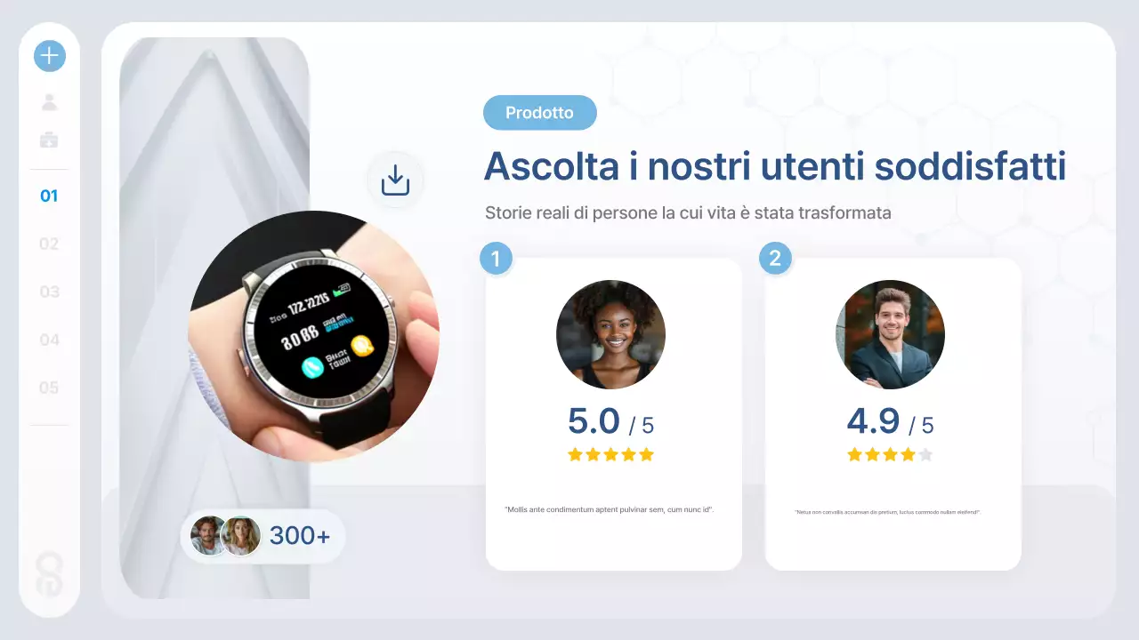 Informazioni sulla tecnologia sanitaria moderna blu