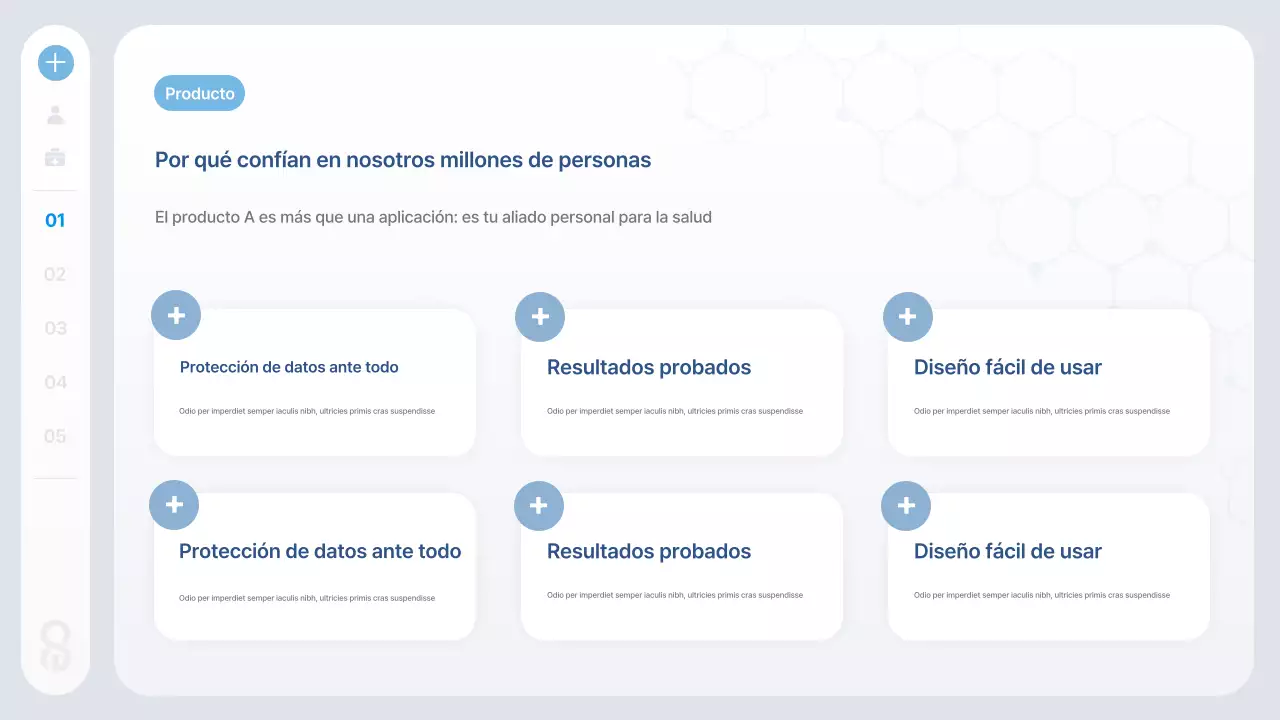 Información sobre tecnología sanitaria moderna de Blue