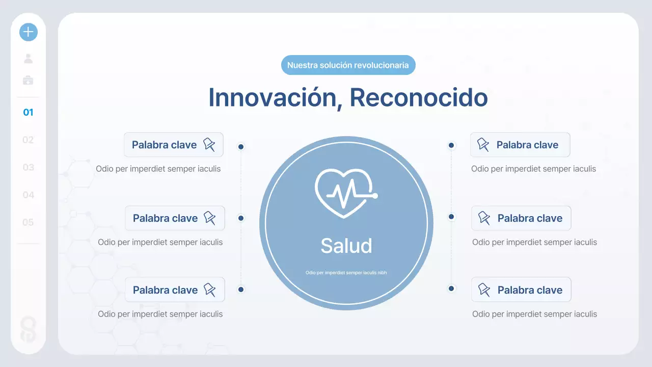 Información sobre tecnología sanitaria moderna de Blue