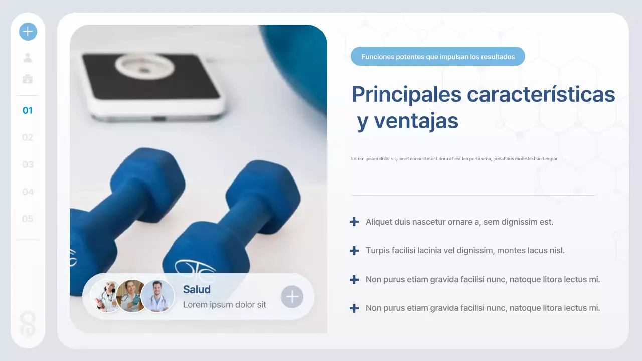 Información sobre tecnología sanitaria moderna de Blue