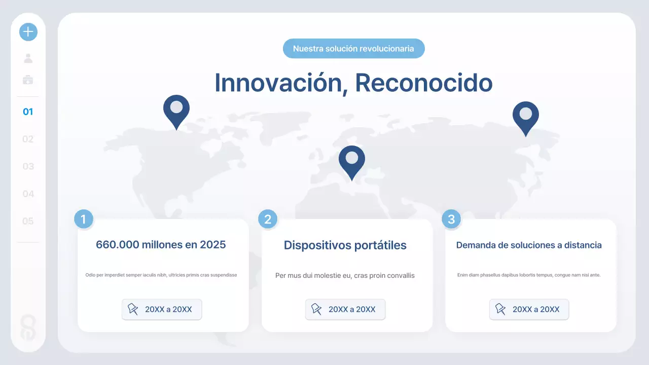 Información sobre tecnología sanitaria moderna de Blue