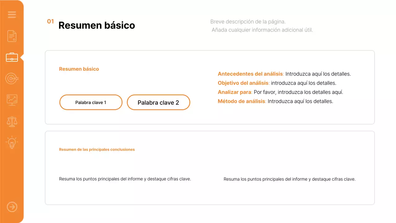 Informe de Orange Modern Report