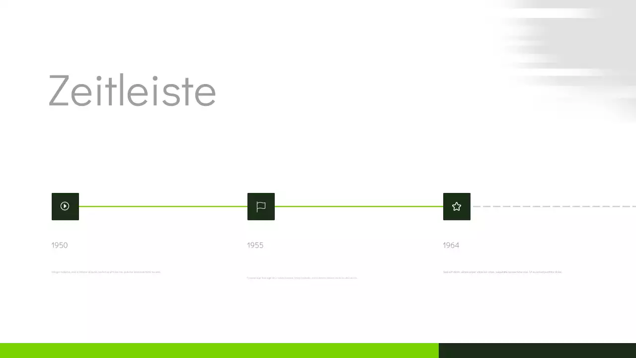 grüne moderne Marketingpräsentation