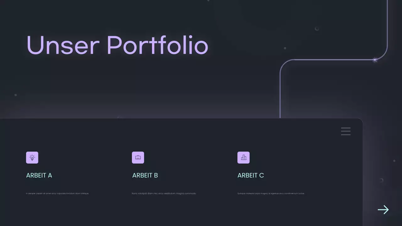 Lila moderner Marketingleitfaden