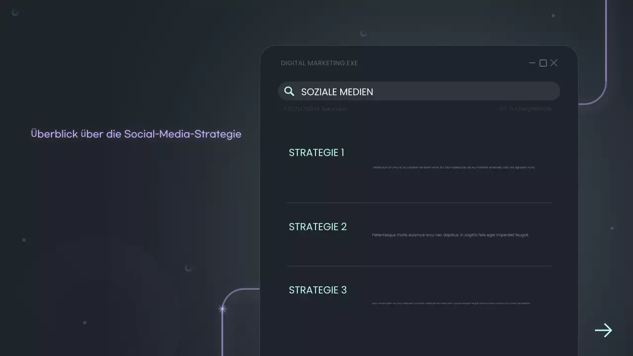 Lila moderner Marketingleitfaden