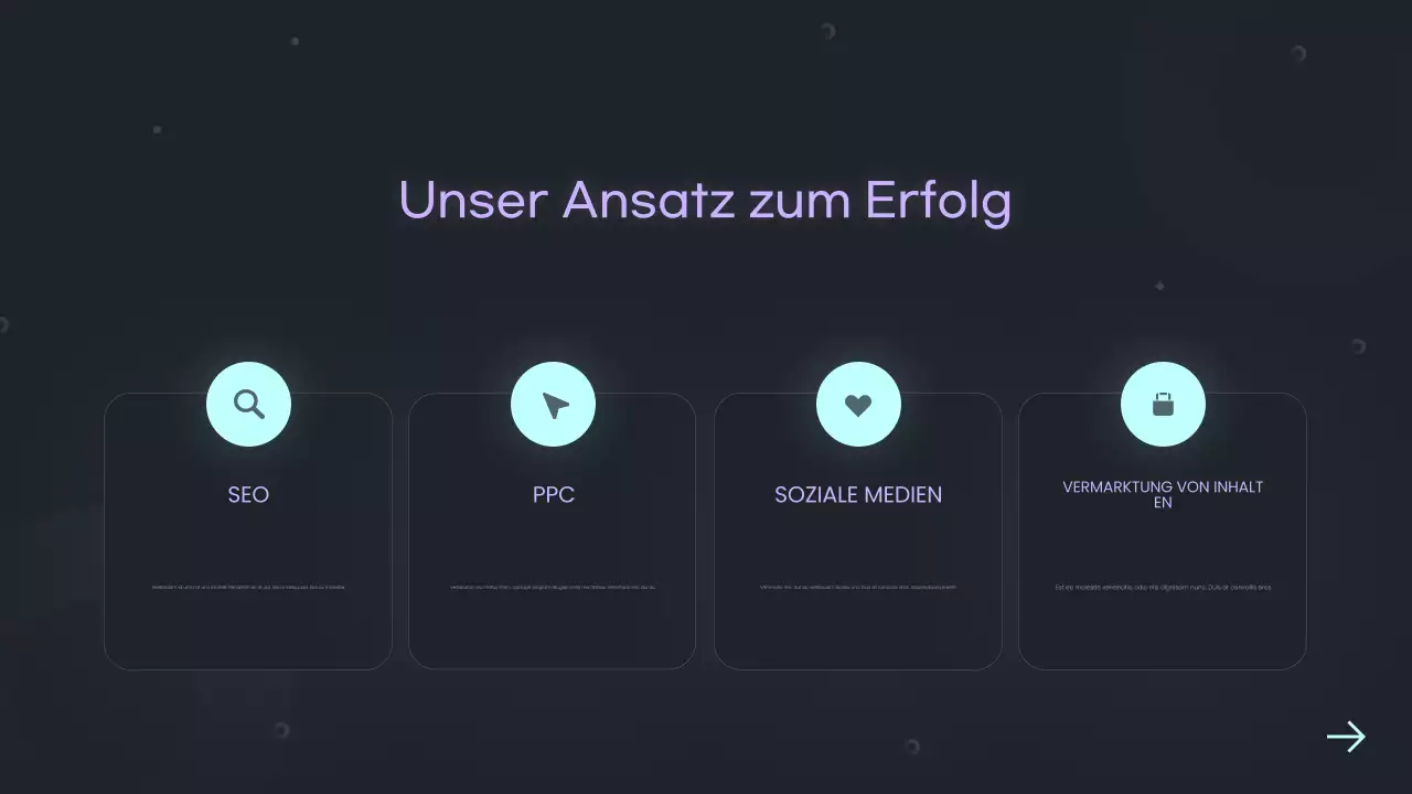 Lila moderner Marketingleitfaden