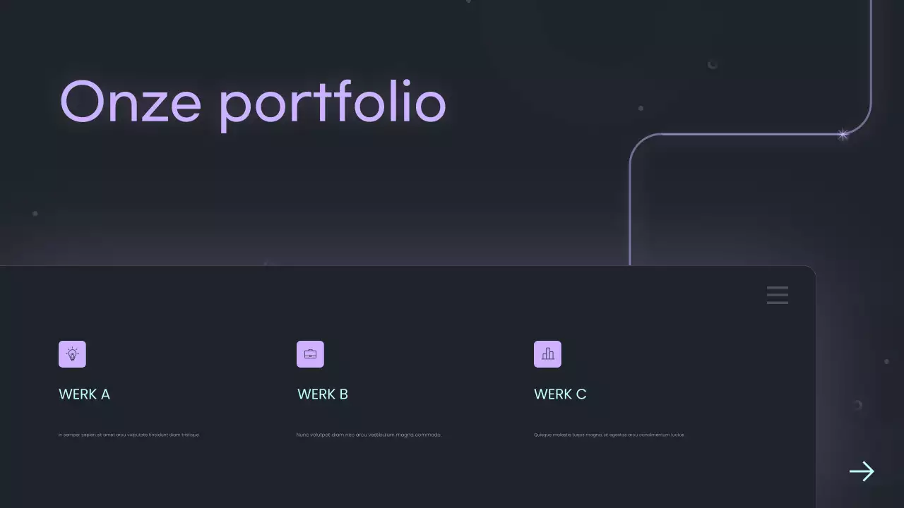 paarse moderne marketinggids