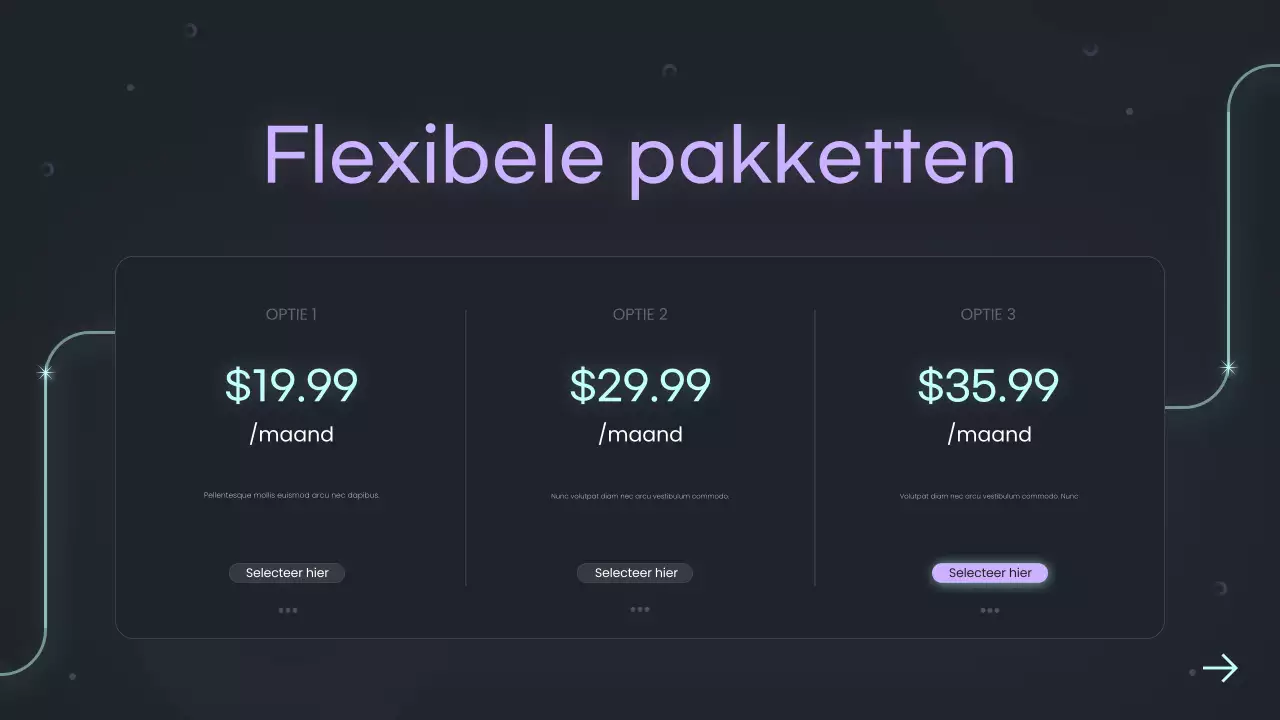 paarse moderne marketinggids