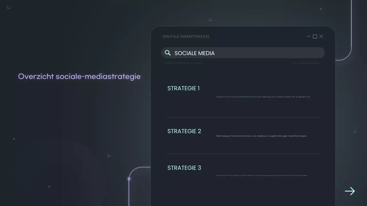 paarse moderne marketinggids