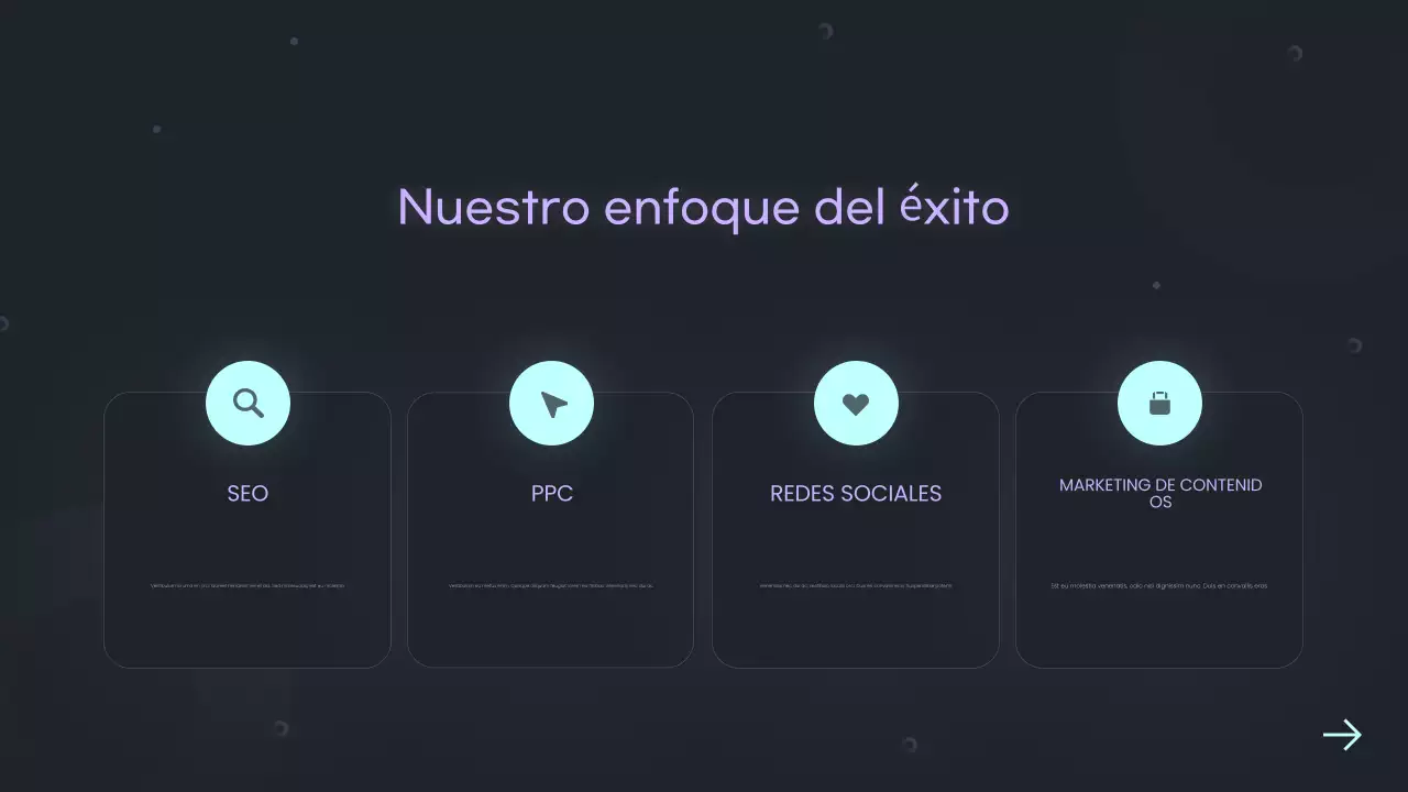 Guía de marketing moderna de color morado