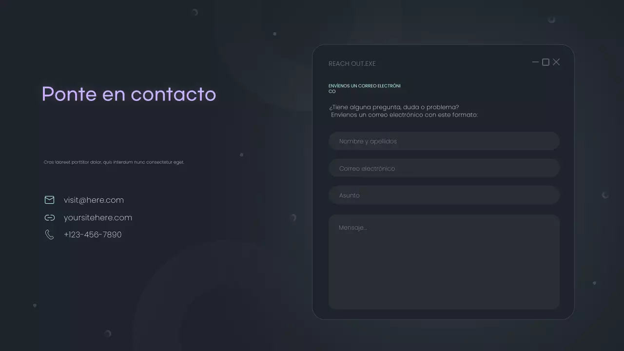 Guía de marketing moderna de color morado