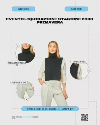 invito al corso di moda retrò colorato