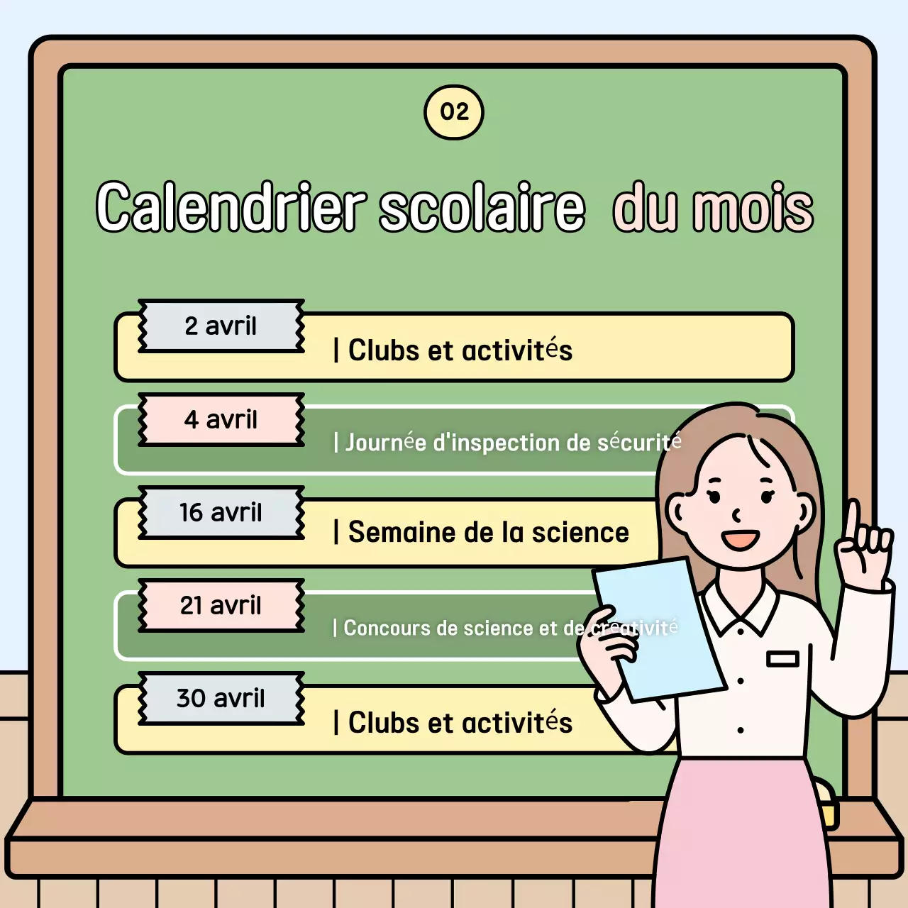 Matériel éducatif pour bébé bleu ciel