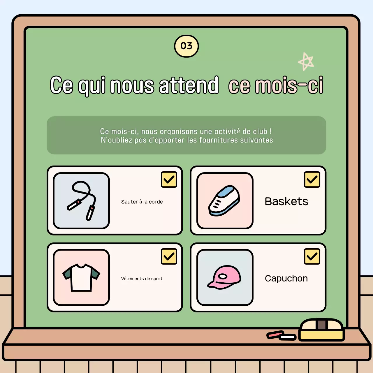 Matériel éducatif pour bébé bleu ciel