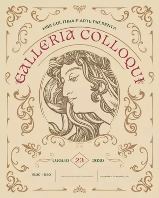 mostra d'arte classica beige