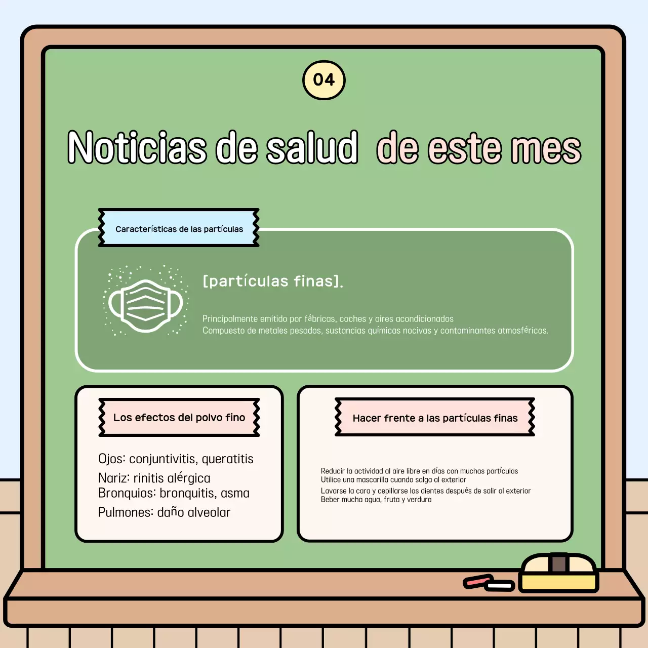 Materiales educativos para bebés en color azul cielo