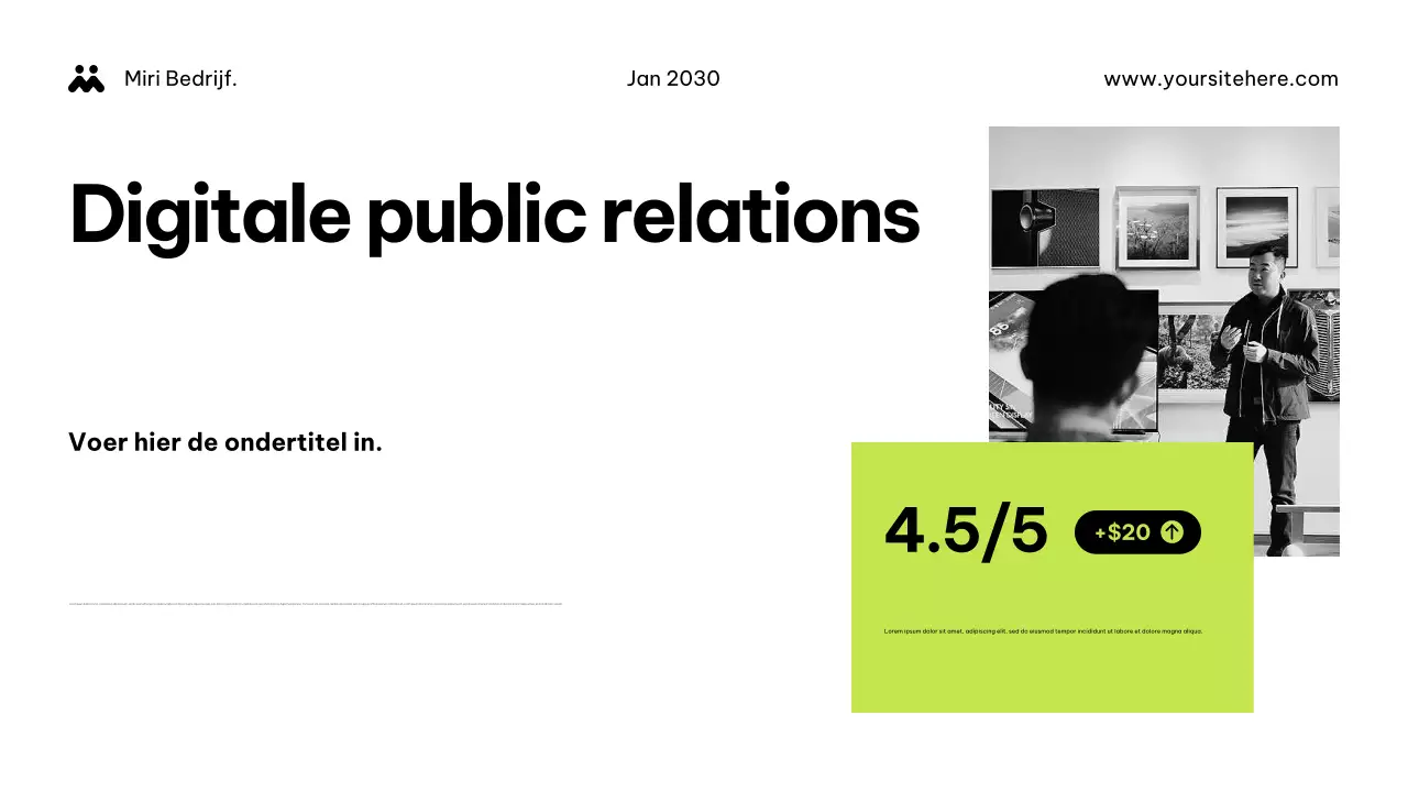 Groen Modern Agentschap Document